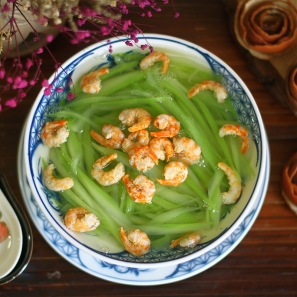 Canh Bầu Tôm Tươi