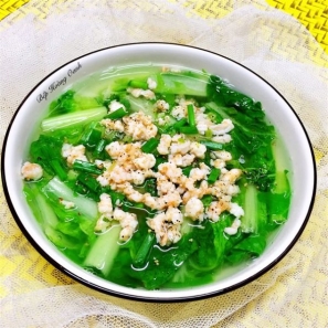 Canh Cải Xanh Cá Tôm Tươi