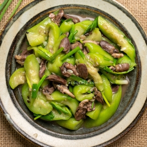Mướp Xào Lòng Gà