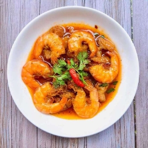 Tôm Rim Kho Tộ